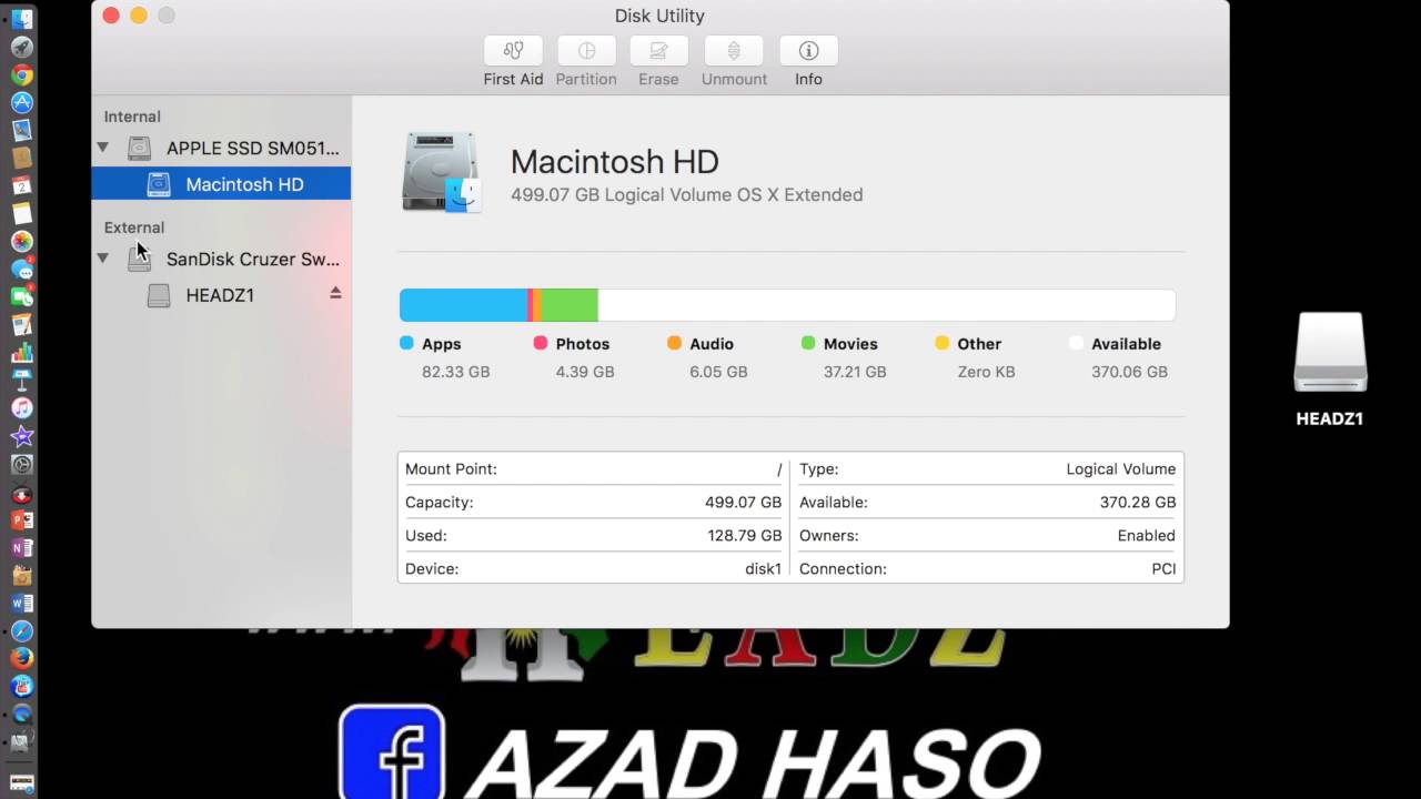 format a drive on mac